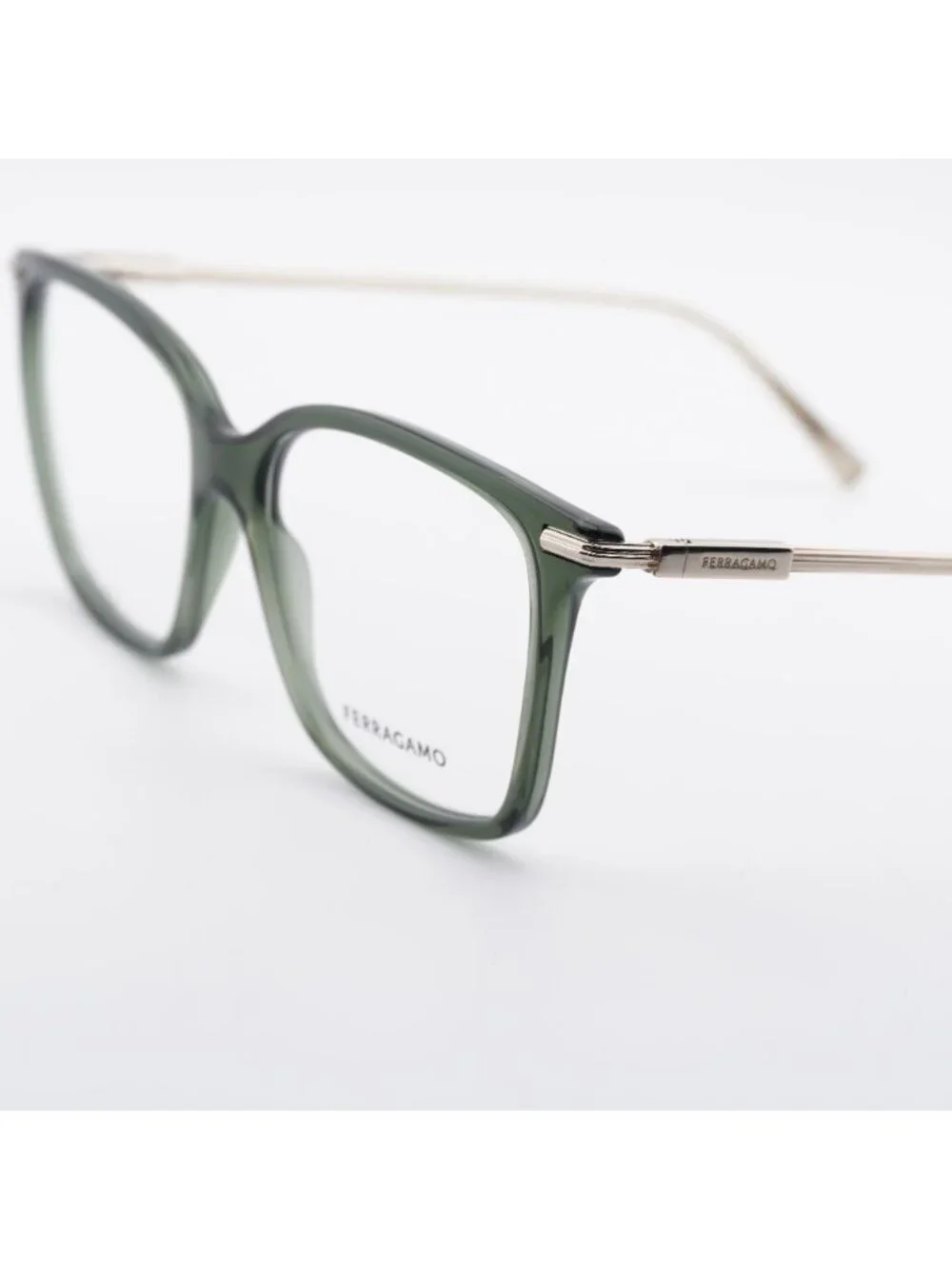 Salvatore Ferragamo SF2992 320 Eyeglasses Khaki 53mm Square Frame